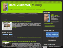 Tablet Screenshot of marcvuillemot.com